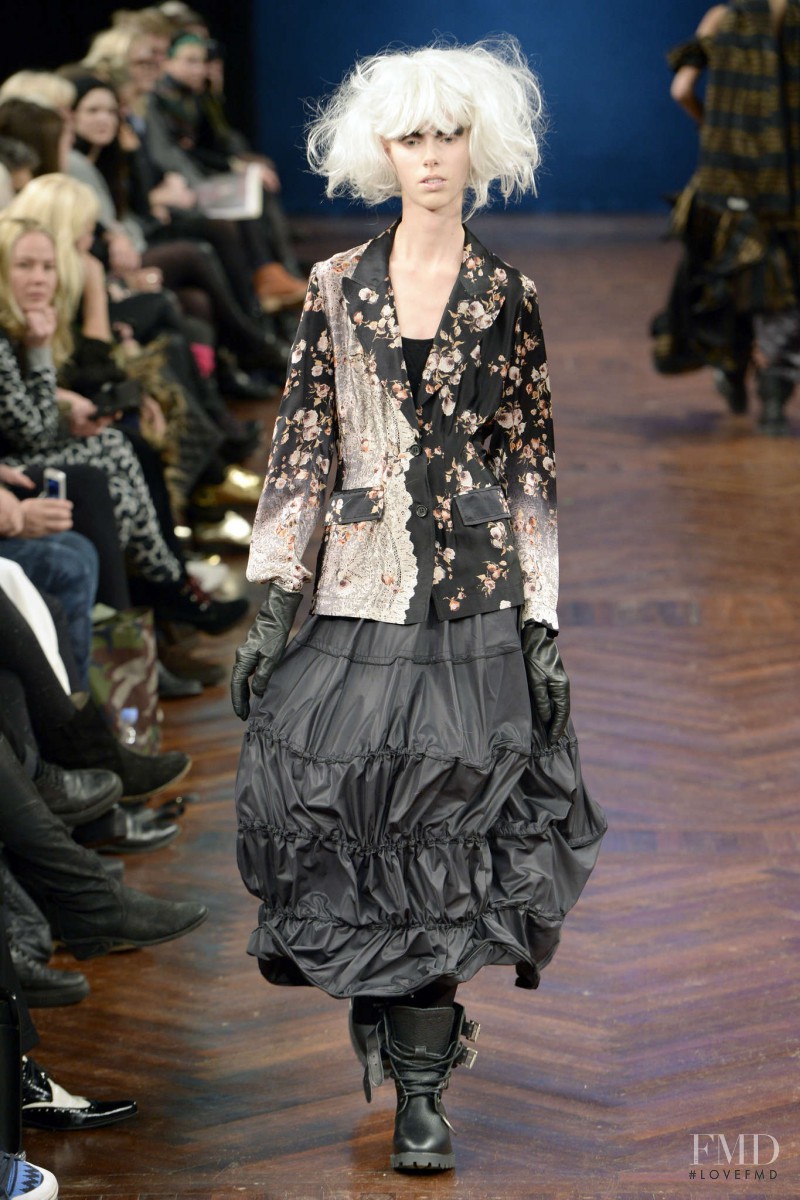 Lululeika Ravn Liep featured in  the Ivan Grundahl fashion show for Autumn/Winter 2014