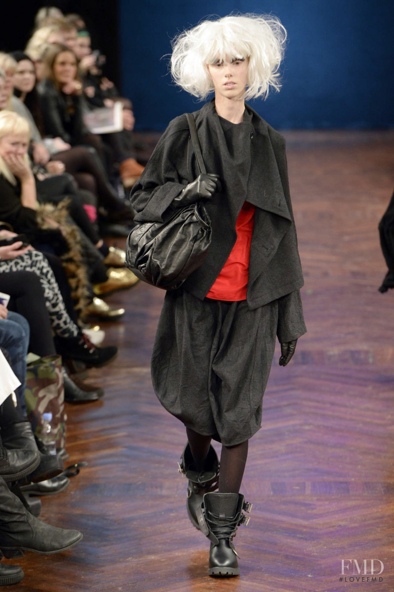 Lululeika Ravn Liep featured in  the Ivan Grundahl fashion show for Autumn/Winter 2014
