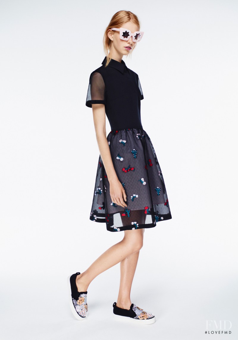 Lululeika Ravn Liep featured in  the Markus Lupfer fashion show for Spring/Summer 2016