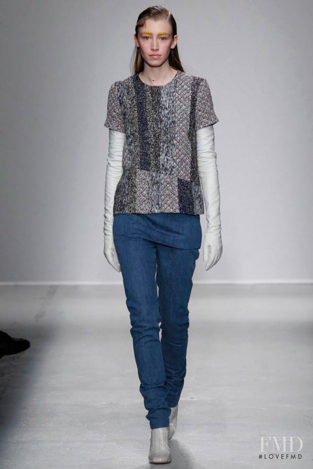 Christian Wijnants fashion show for Autumn/Winter 2014