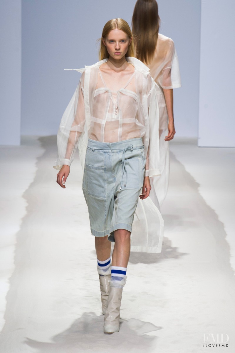 Christian Wijnants fashion show for Spring/Summer 2014