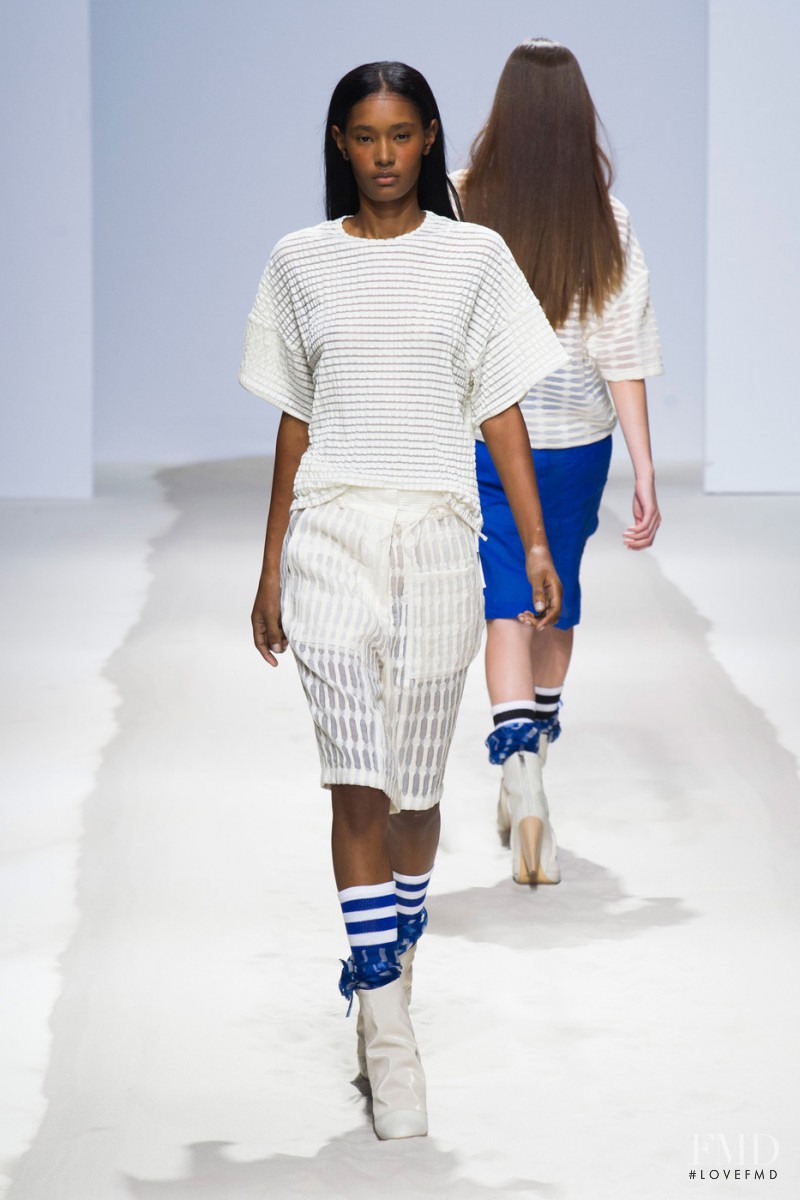 Christian Wijnants fashion show for Spring/Summer 2014