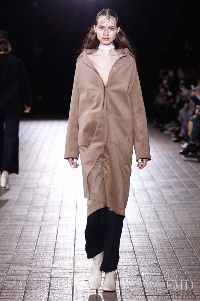 Elina Nikitina featured in  the Tiit Tokyo fashion show for Autumn/Winter 2016