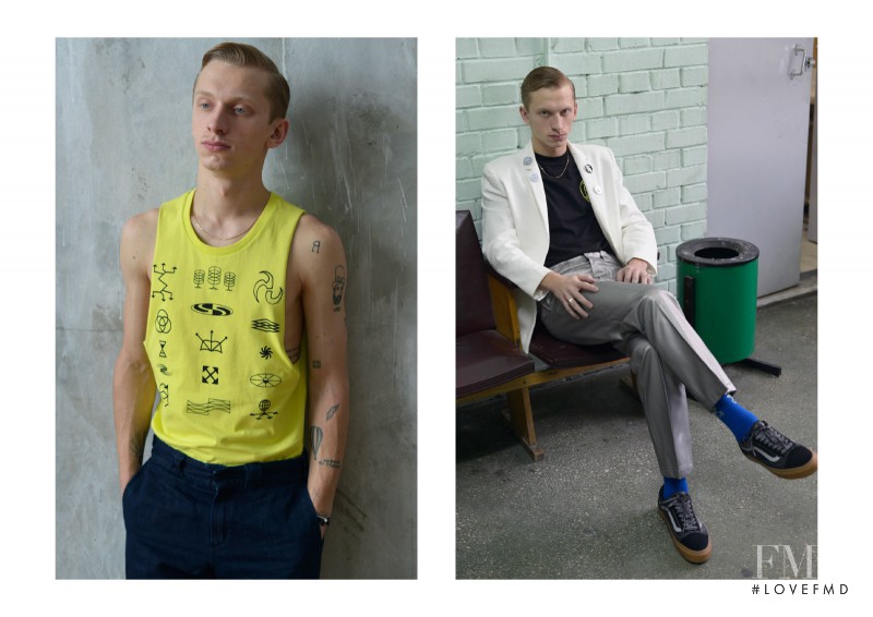 Gosha Rubchinskiy advertisement for Spring/Summer 2014