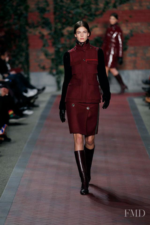 Kendra Spears featured in  the Tommy Hilfiger fashion show for Autumn/Winter 2012