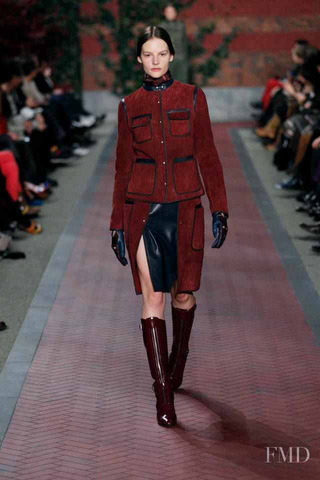Sara Blomqvist featured in  the Tommy Hilfiger fashion show for Autumn/Winter 2012