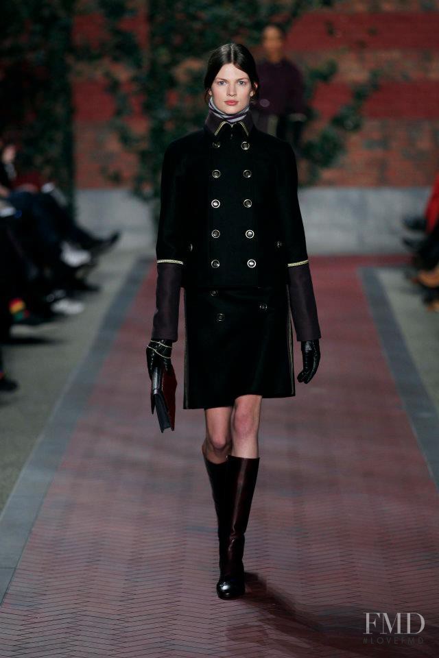 Bette Franke featured in  the Tommy Hilfiger fashion show for Autumn/Winter 2012