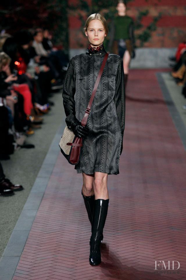 Josefine Nielsen featured in  the Tommy Hilfiger fashion show for Autumn/Winter 2012