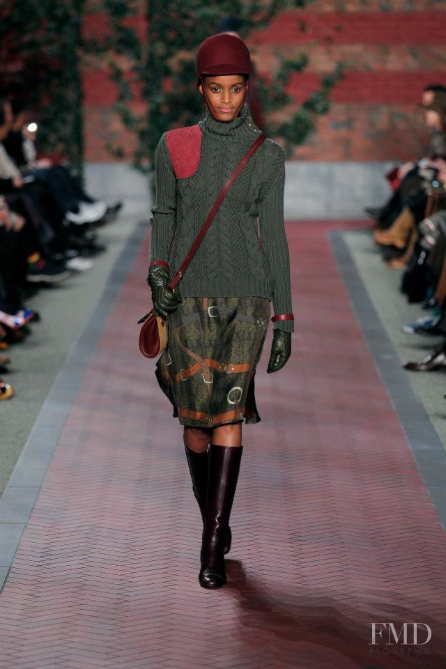 Sedene Blake featured in  the Tommy Hilfiger fashion show for Autumn/Winter 2012