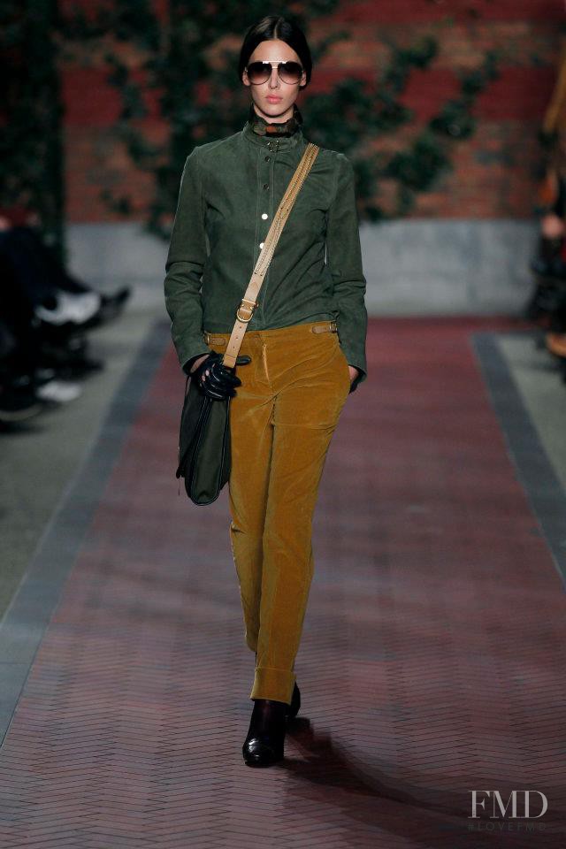 Ruby Aldridge featured in  the Tommy Hilfiger fashion show for Autumn/Winter 2012