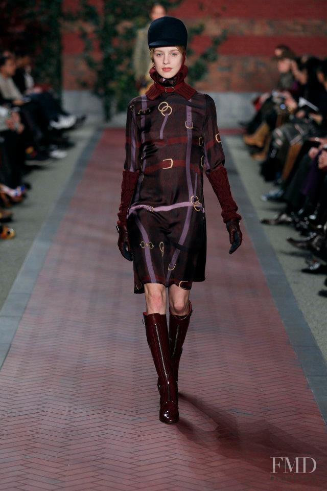 Julia Frauche featured in  the Tommy Hilfiger fashion show for Autumn/Winter 2012