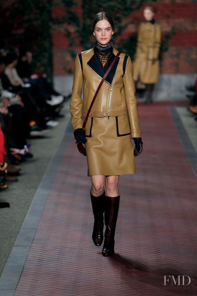 Mirte Maas featured in  the Tommy Hilfiger fashion show for Autumn/Winter 2012