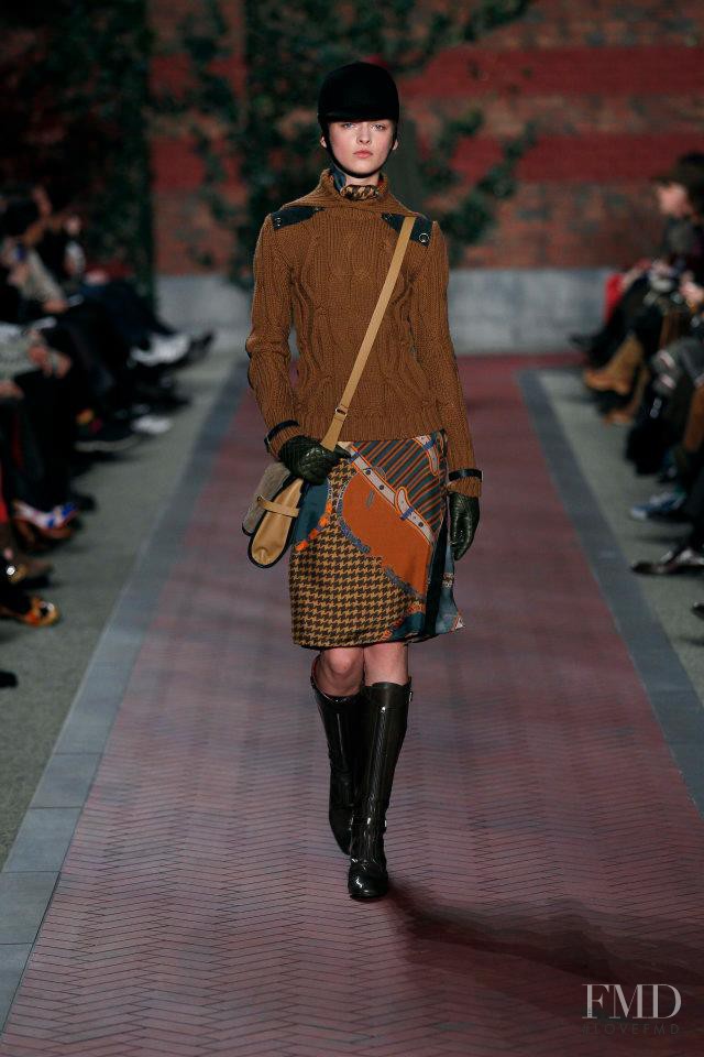 Daga Ziober featured in  the Tommy Hilfiger fashion show for Autumn/Winter 2012