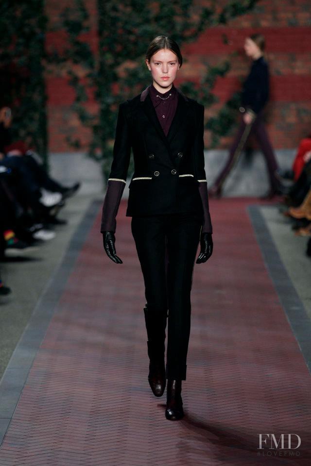Josefien Rodermans featured in  the Tommy Hilfiger fashion show for Autumn/Winter 2012