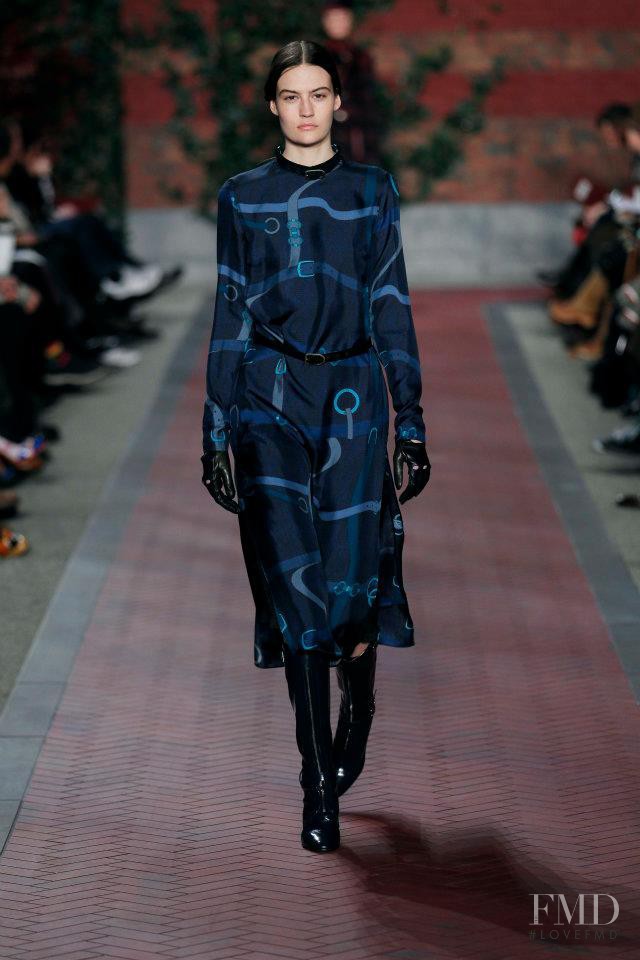 Maria Bradley featured in  the Tommy Hilfiger fashion show for Autumn/Winter 2012