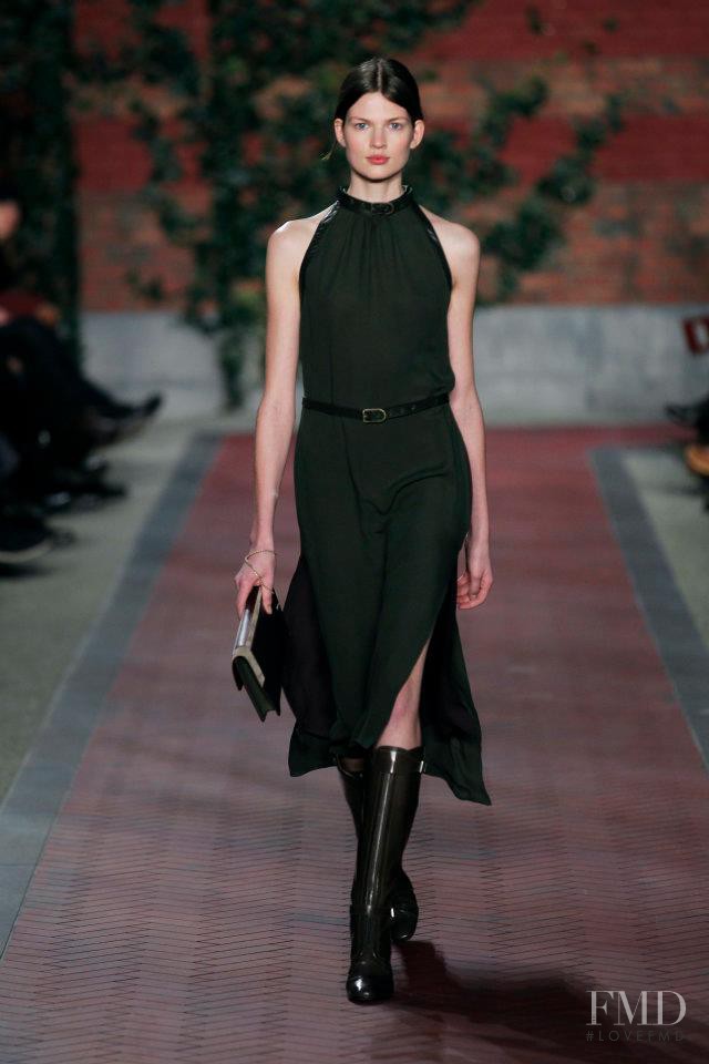 Bette Franke featured in  the Tommy Hilfiger fashion show for Autumn/Winter 2012