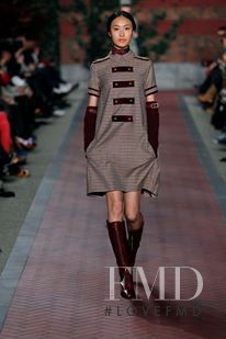 Shu Pei featured in  the Tommy Hilfiger fashion show for Autumn/Winter 2012
