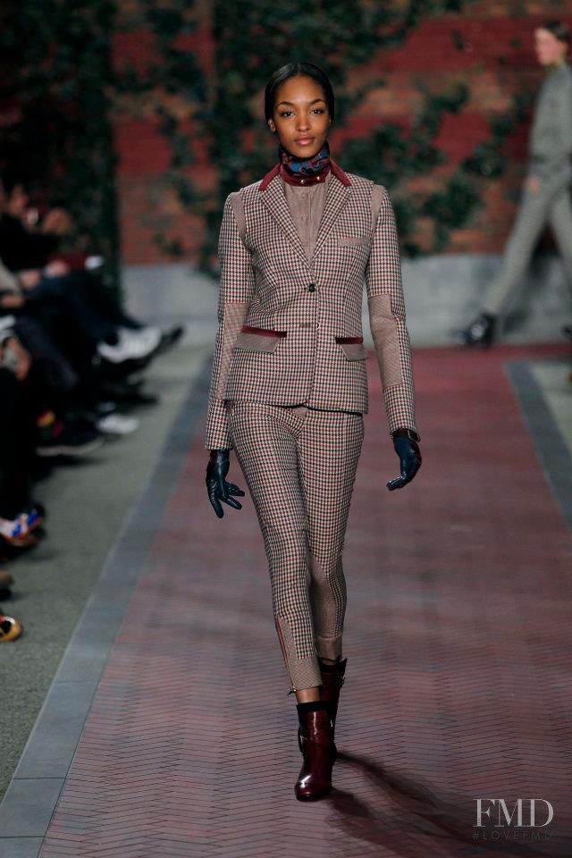 Jourdan Dunn featured in  the Tommy Hilfiger fashion show for Autumn/Winter 2012