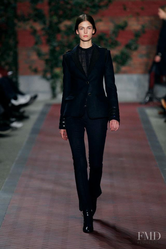 Kendra Spears featured in  the Tommy Hilfiger fashion show for Autumn/Winter 2012