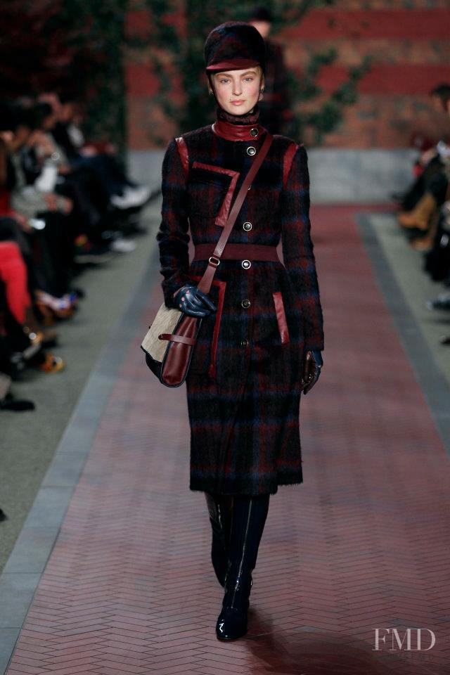 Ymre Stiekema featured in  the Tommy Hilfiger fashion show for Autumn/Winter 2012