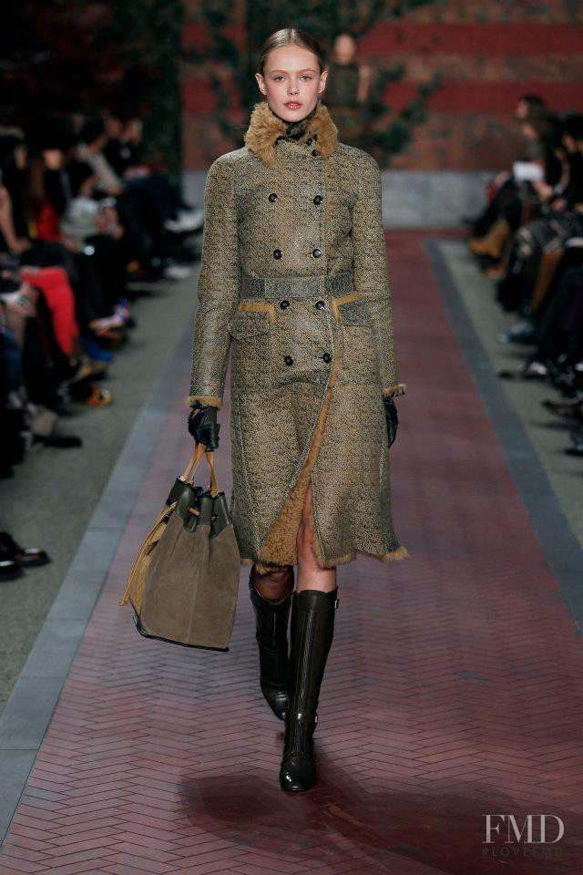 Frida Gustavsson featured in  the Tommy Hilfiger fashion show for Autumn/Winter 2012