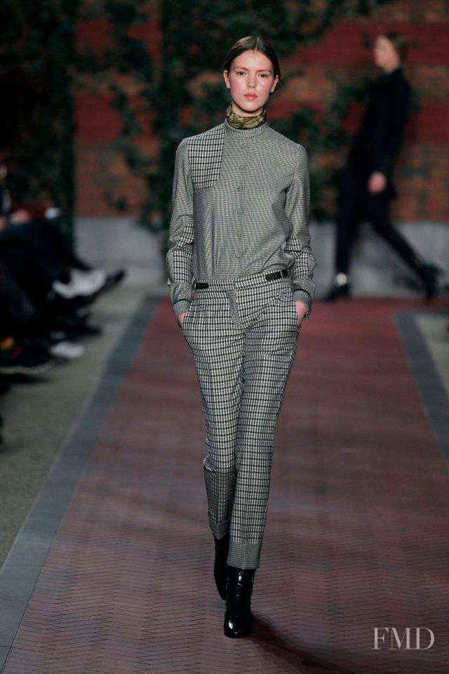 Josefien Rodermans featured in  the Tommy Hilfiger fashion show for Autumn/Winter 2012
