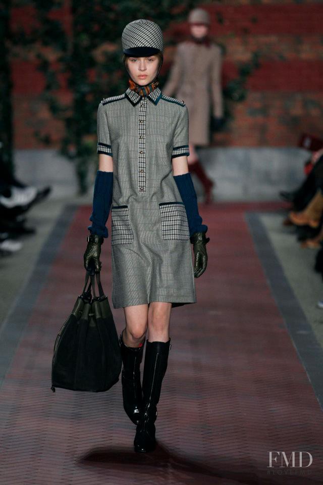 Josephine Skriver featured in  the Tommy Hilfiger fashion show for Autumn/Winter 2012