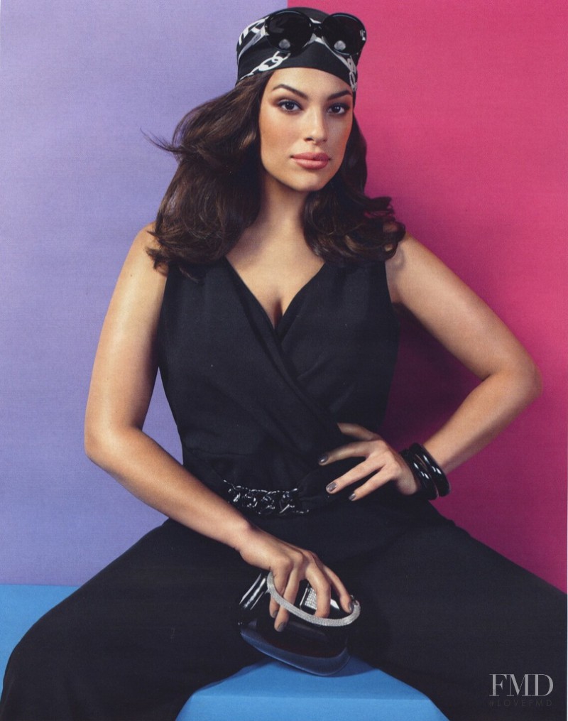 Ashley Graham featured in  the Marina Rinaldi advertisement for Spring/Summer 2012