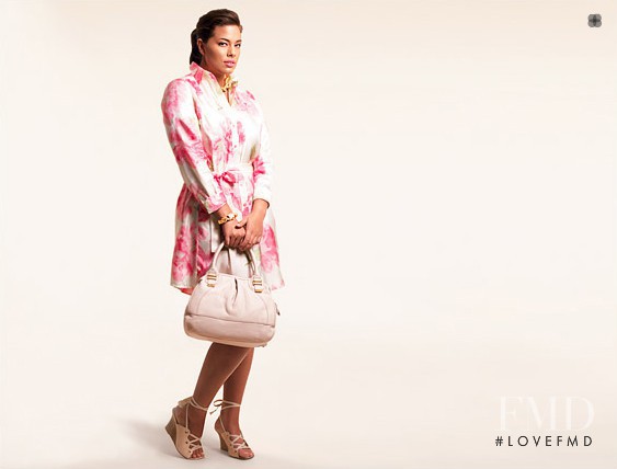 Ashley Graham featured in  the Liz Claiborne New York lookbook for Spring/Summer 2009