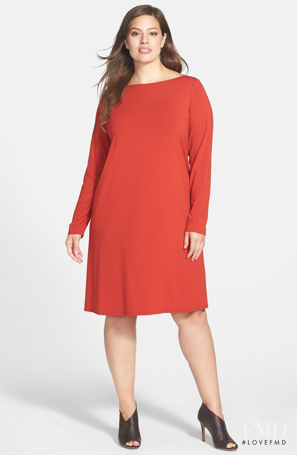 Ashley Graham featured in  the Nordstrom catalogue for Winter 2014