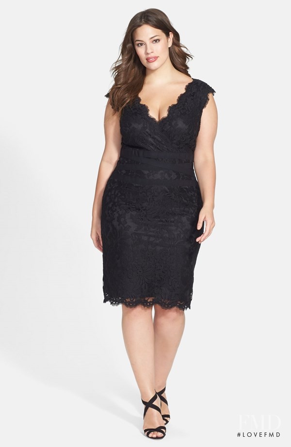 Ashley Graham featured in  the Nordstrom catalogue for Winter 2014