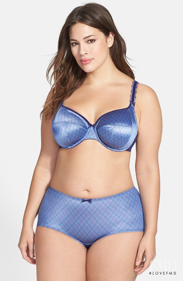 Ashley Graham featured in  the Nordstrom catalogue for Winter 2014