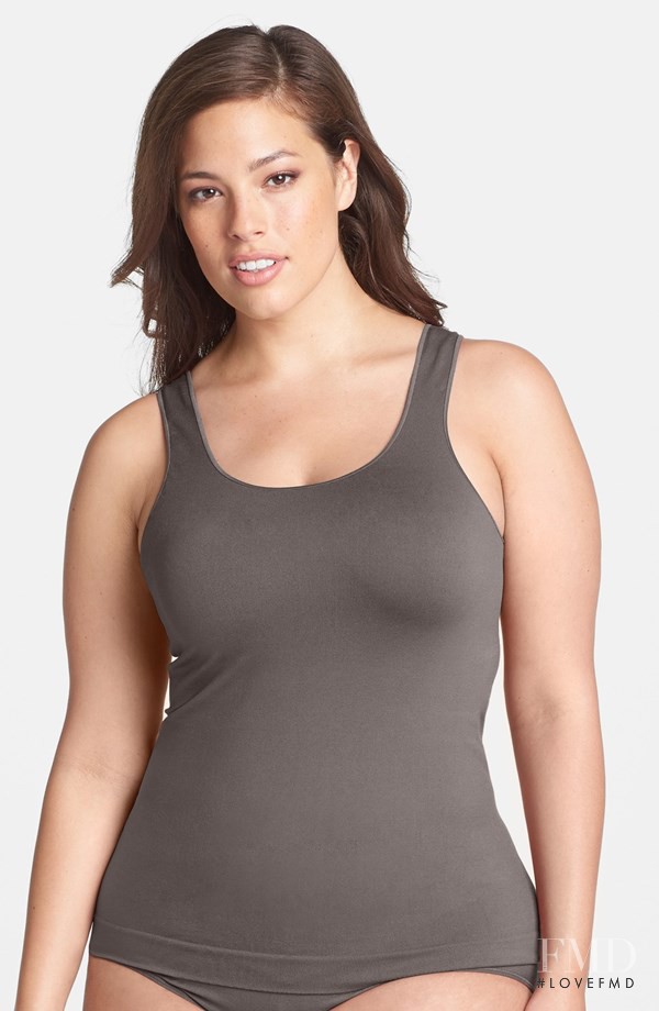 Ashley Graham featured in  the Nordstrom catalogue for Winter 2014