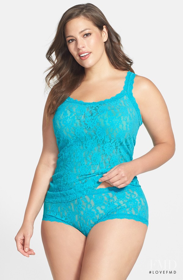 Ashley Graham featured in  the Nordstrom catalogue for Winter 2014