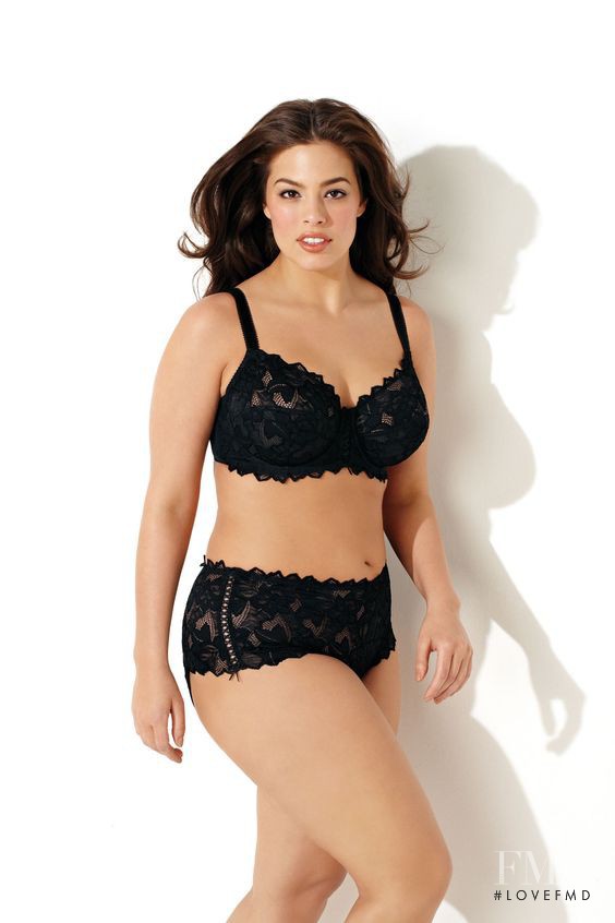 Ashley Graham featured in  the Addition Elle lookbook for Spring/Summer 2011