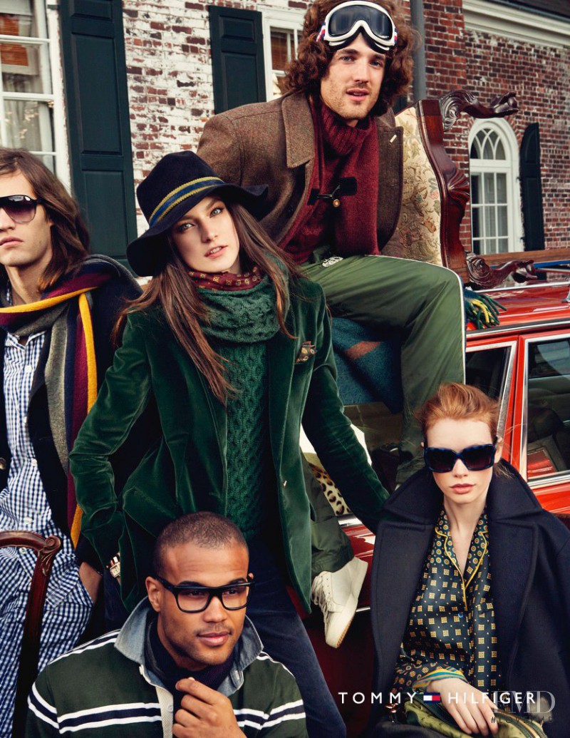 Jacquelyn Jablonski featured in  the Tommy Hilfiger advertisement for Autumn/Winter 2011