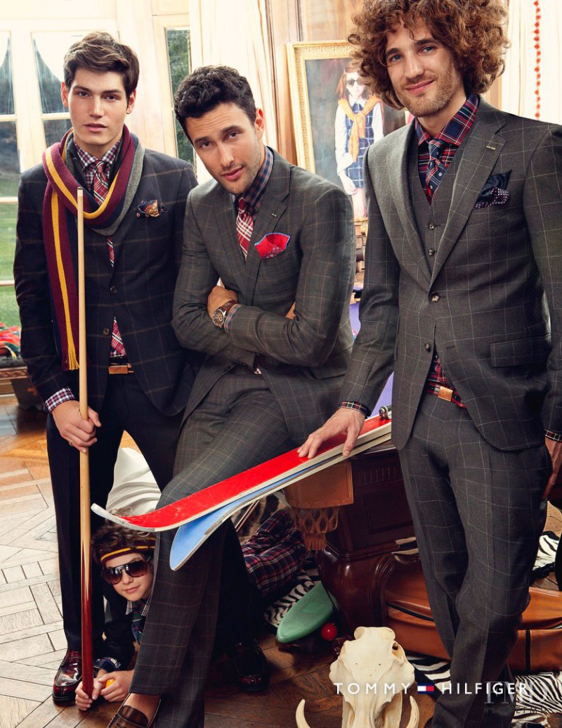Noah Mills featured in  the Tommy Hilfiger advertisement for Autumn/Winter 2011