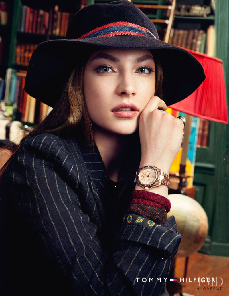 Jacquelyn Jablonski featured in  the Tommy Hilfiger advertisement for Autumn/Winter 2011
