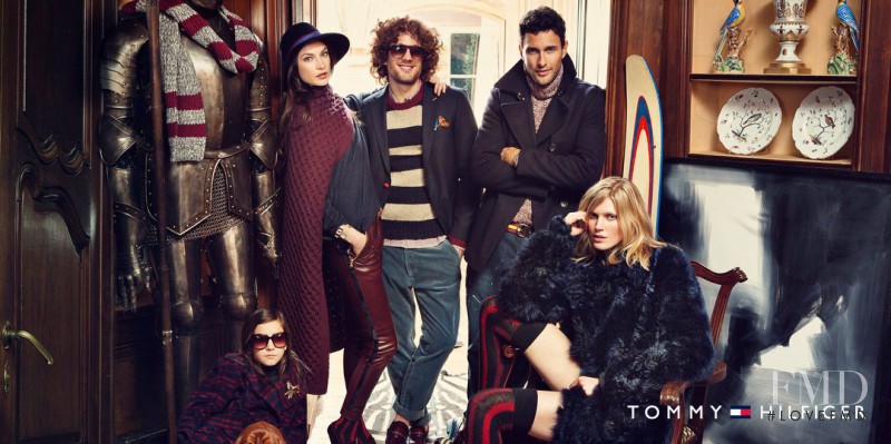Iselin Steiro featured in  the Tommy Hilfiger advertisement for Autumn/Winter 2011