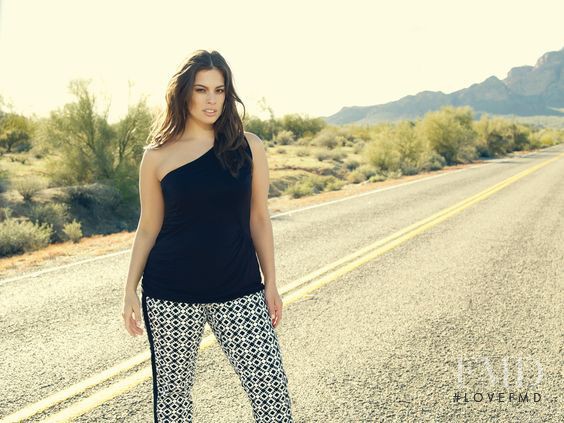 Ashley Graham featured in  the Addition Elle lookbook for Spring/Summer 2013