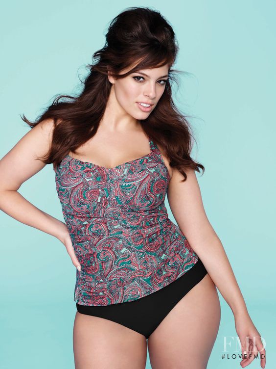 Ashley Graham featured in  the Addition Elle lookbook for Spring/Summer 2014