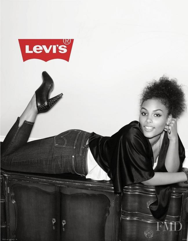 Marquita Pring featured in  the Levi’s Levi\'s Boyfriend Collection advertisement for Autumn/Winter 2010