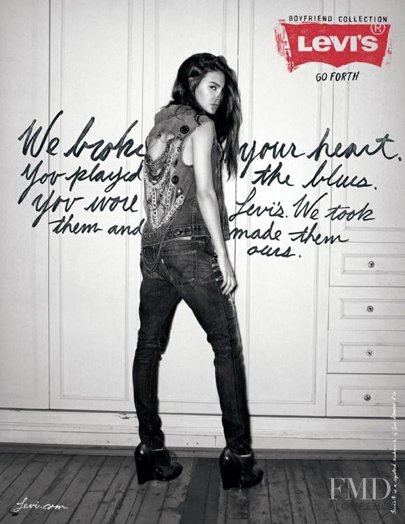 Ana Lisboa featured in  the Levi’s Levi\'s Boyfriend Collection advertisement for Autumn/Winter 2010