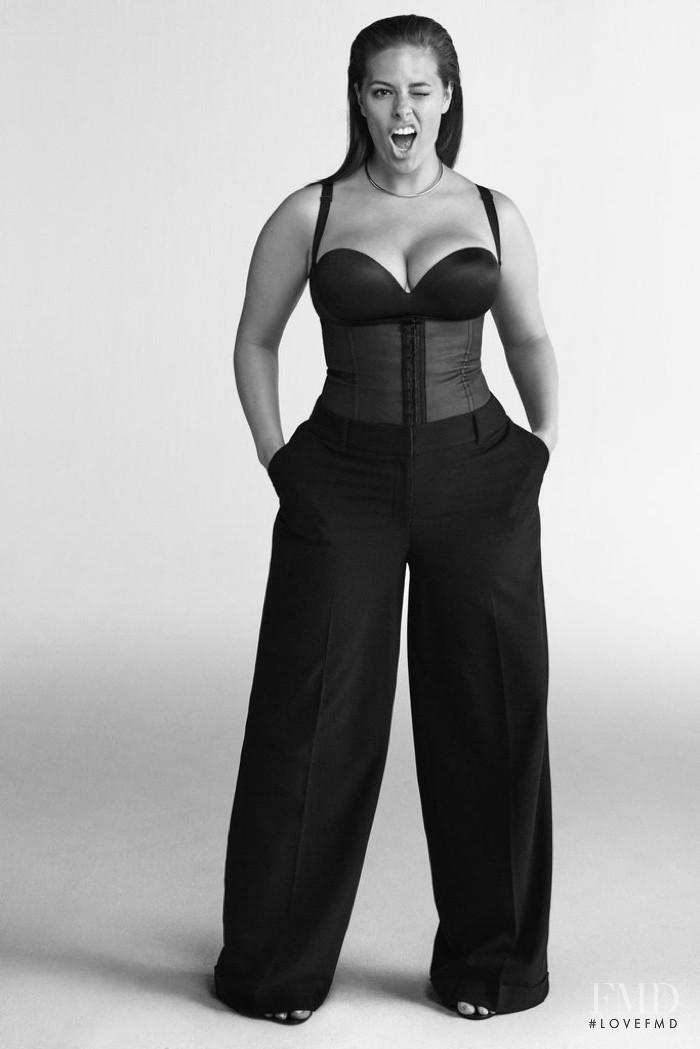 Ashley Graham featured in  the Lane Bryant advertisement for Autumn/Winter 2015