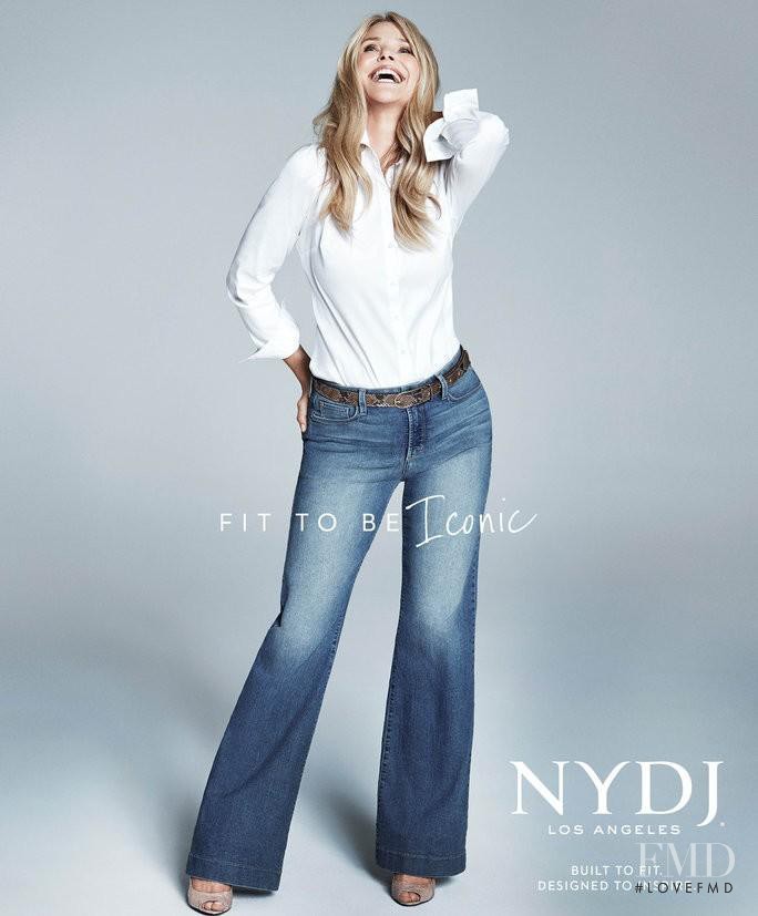 Christie Brinkley featured in  the NYDJ advertisement for Spring/Summer 2016