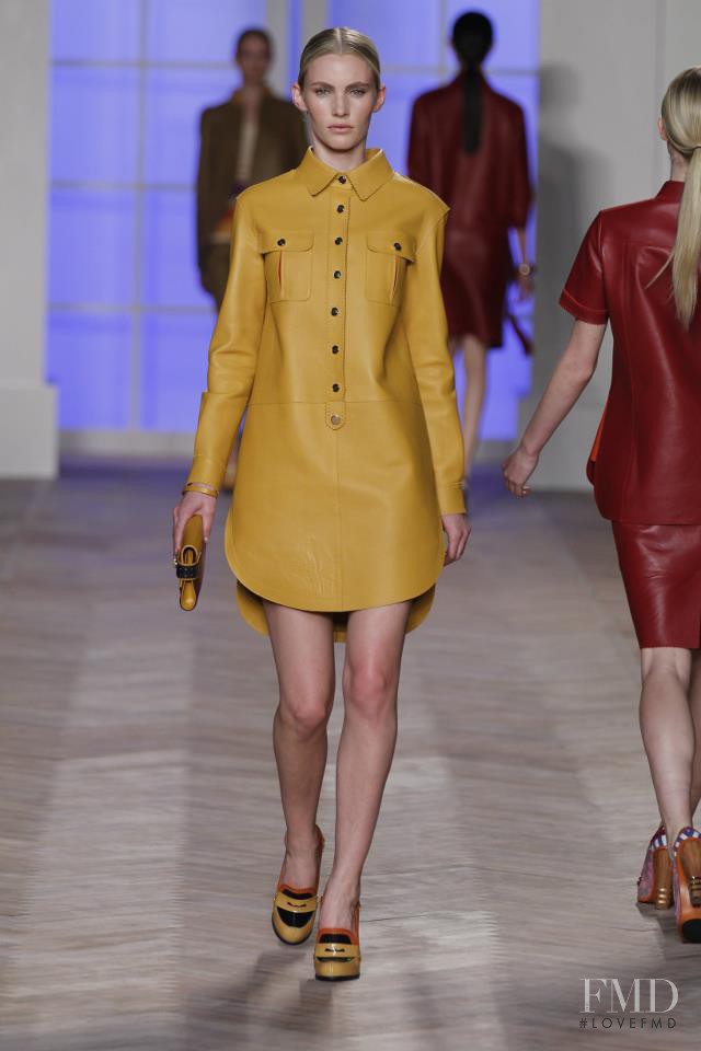 Emily Baker featured in  the Tommy Hilfiger fashion show for Spring/Summer 2012