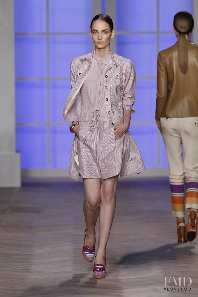 Zuzanna Bijoch featured in  the Tommy Hilfiger fashion show for Spring/Summer 2012