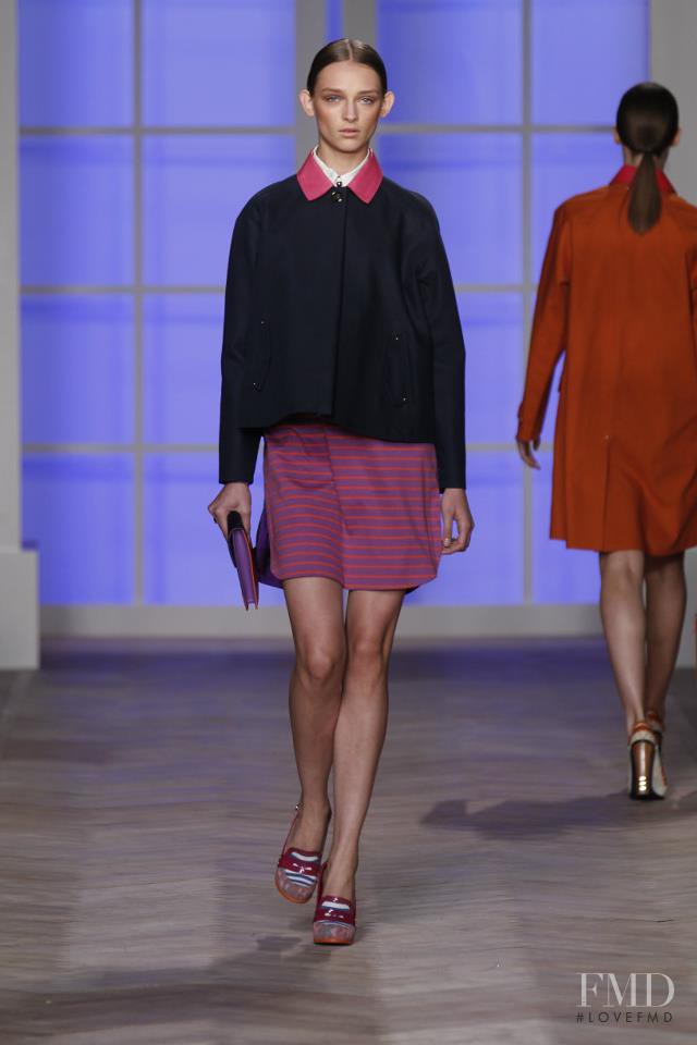 Daga Ziober featured in  the Tommy Hilfiger fashion show for Spring/Summer 2012