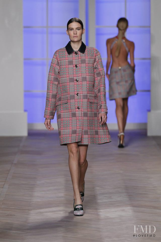 Maria Bradley featured in  the Tommy Hilfiger fashion show for Spring/Summer 2012