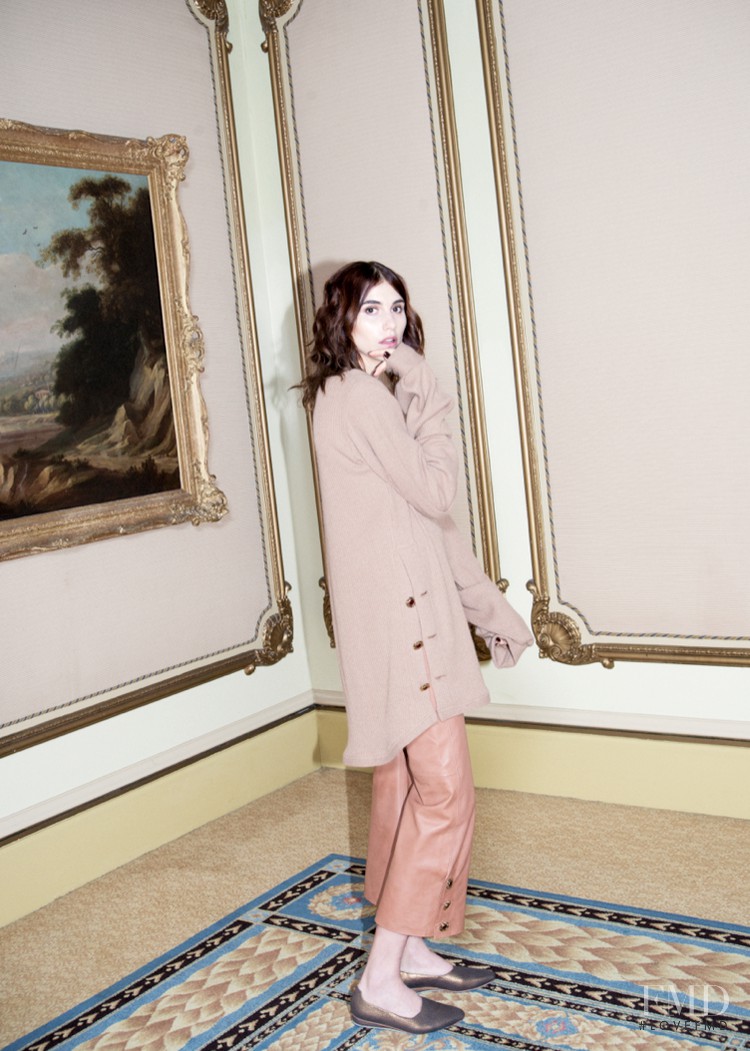 Langley Fox Hemingway featured in  the BreeLayne lookbook for Autumn/Winter 2014